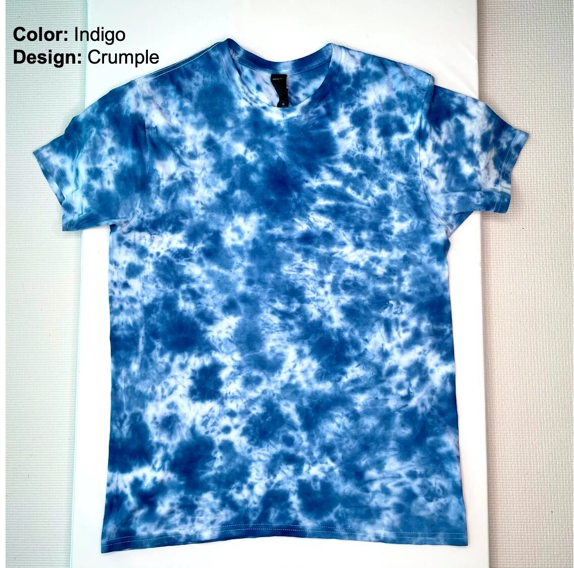 Unisex Tie Dye Crew Tee - Customizable: Pick Your Colors (Option